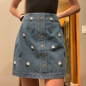 Redyazela (Japanese brand) denim skirt